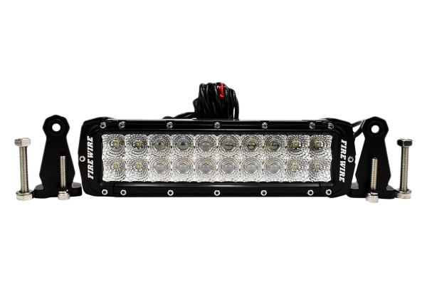 Firewire® - 10" 60W Dual Row Combo Spot/Flood Beam LED Light Bar, Front View