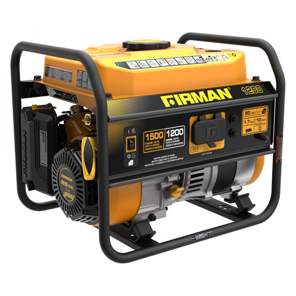 Firman® - Max Pro™ Performance™ 1.2 kW Gasoline Recoil Start Portable Generator (CARB Compliant)