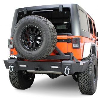 2014 Jeep Wrangler Custom 4x4 Off-Road Steel Bumpers – CARiD.com