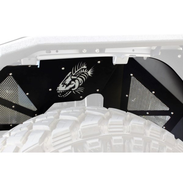 Fishbone Offroad® - Black Aluminum Front and Rear Inner Fenders