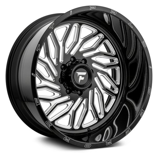 FITTIPALDI OFF-ROAD® FTF13BM (ALPHA SERIES) Wheels - Black with Milled ...