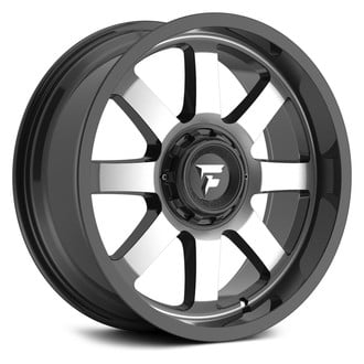 FITTIPALDI OFF-ROAD® - FA16MB Gloss Black with Machined Face
