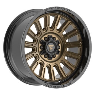 FITTIPALDI OFF-ROAD® - FA24ZB Satin Bronze with Black Ring