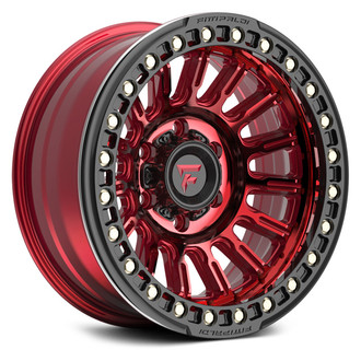 FITTIPALDI OFF-ROAD® - FB152R Red with Gloss Black Forged Ring