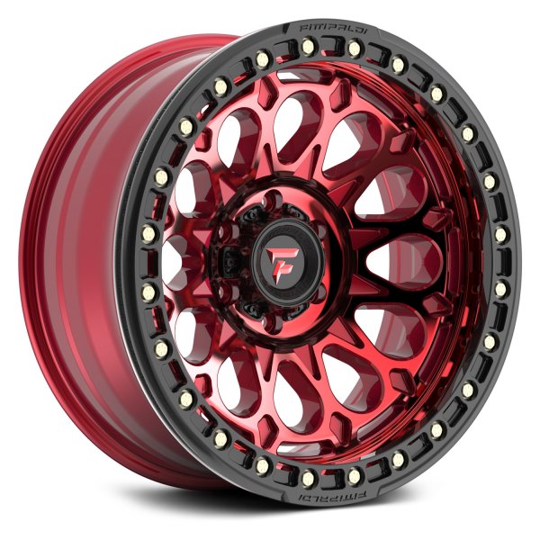 FITTIPALDI OFF-ROAD® - FB153R Red with Gloss Black Forged Ring