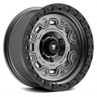 FITTIPALDI OFF-ROAD® - FT100AB Satin Anthracite with Black Ring