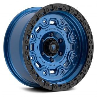 FITTIPALDI OFF-ROAD® - FT100BLB Gloss Blue with Black Ring
