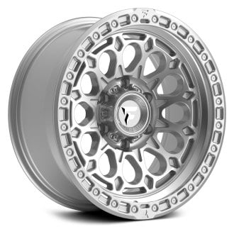 FITTIPALDI OFF-ROAD® - FT101MS Gloss Silver with Machined Face