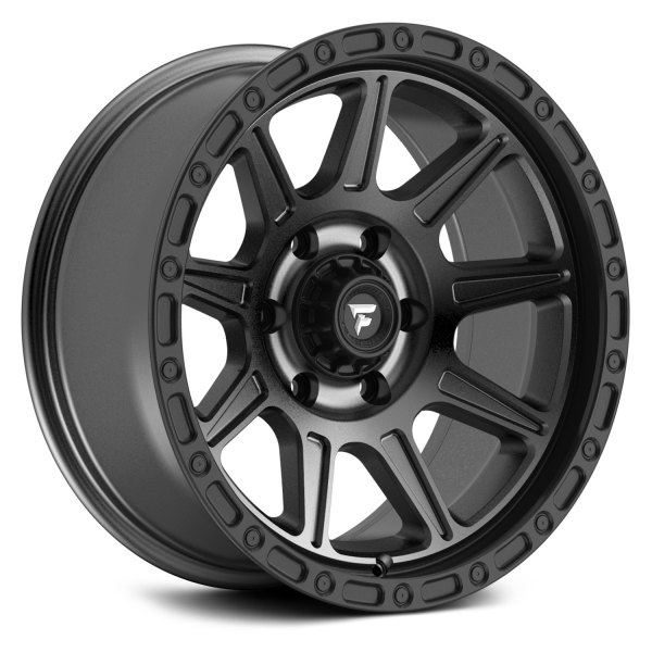 FITTIPALDI OFF-ROAD® - FT104AB Satin Anthracite with Black Ring