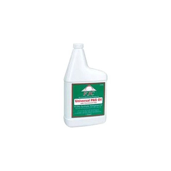 FJC® - Universal PAG R134a Refrigerant Oil with Fluorescent Leak Detection Dye, 1 Quart