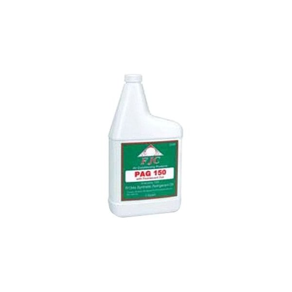 FJC® - PAG-150 R134a Synthetic Refrigerant Oil with Fluorescent Leak Detection Dye, 1 Quart