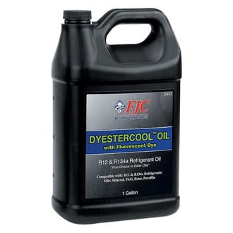 FJC® - DyEstercool™ R12 & R134a Refrigerant Oil with Fluorescent Leak Detection Dye, 1 Gallon