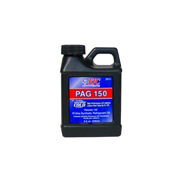 FJC® - PAG-150 R134a Synthetic Refrigerant Oil with Extreme Cold Synthetic Performance Booster, 8 oz