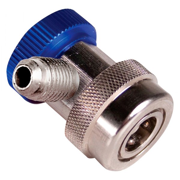 FJC® - 1/4" Blue R-134a Low Side 90° Manual Coupler