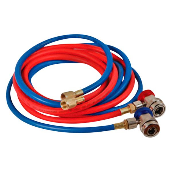 FJC® - 120" R-134a Premium A/C Charging Hose and Manual Coupler Set