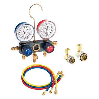 FJC® - Aluminum Manifold Gauge Set