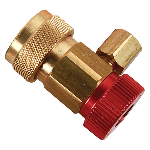 FJC® - Brass R-1234yf High Side Manual Coupler with M12 Fitting