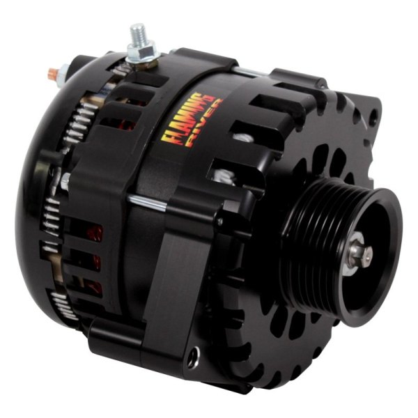 Flaming River® - Delco Remy Billet™ Alternator with Serpentine Pulley (240A; 12V)