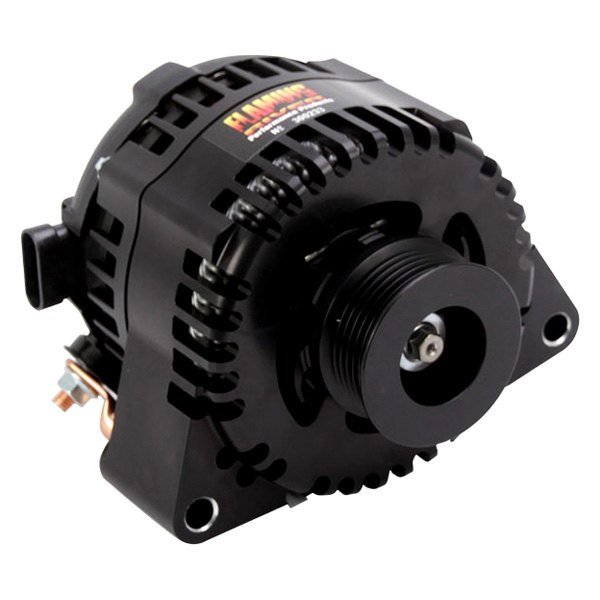 Flaming River® - Delco Remy Billet™ Alternator with Serpentine Pulley (240A; 12V)