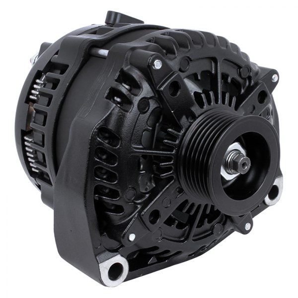 Flaming River® - Billet™ Alternator with Serpentine Pulley (250A)