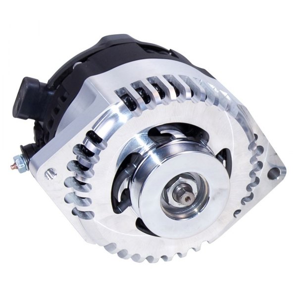 Flaming River® - Delco Remy Billet™ Alternator with Serpentine Pulley (240A; 12V)