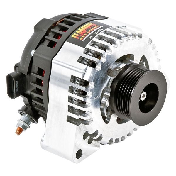 Flaming River® - Delco Remy Billet™ Alternator with Serpentine Pulley (150A; 12V)