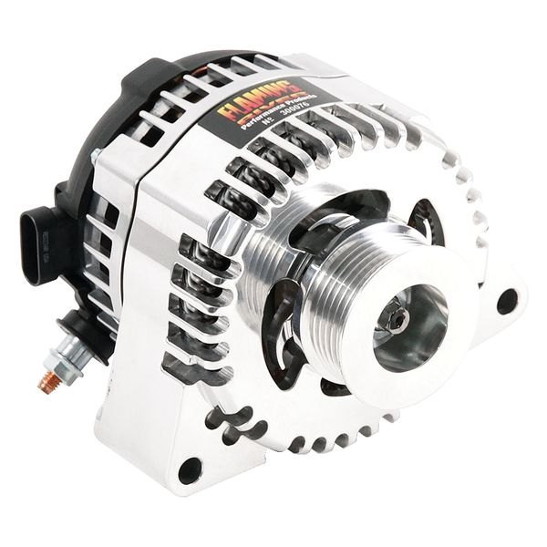 Flaming River® - Delco Remy Billet™ Alternator with Serpentine Pulley (150A; 12V)