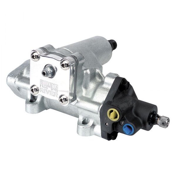 Flaming River® - Power Steering Gear Box with Billet Cap