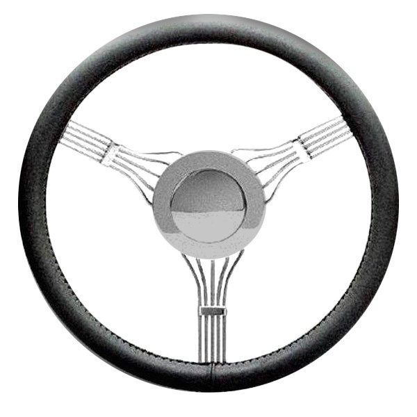 Flaming River® - Steering Wheel with Black Grip