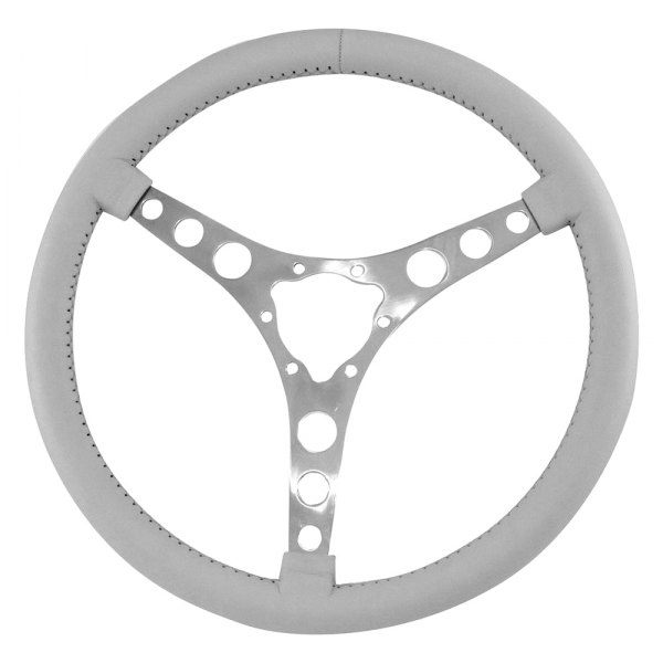 Flaming River® - Steering Wheel with Light Gray Grip