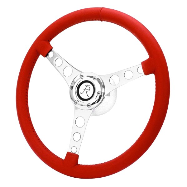 Flaming River® - Steering Wheel with Red Grip