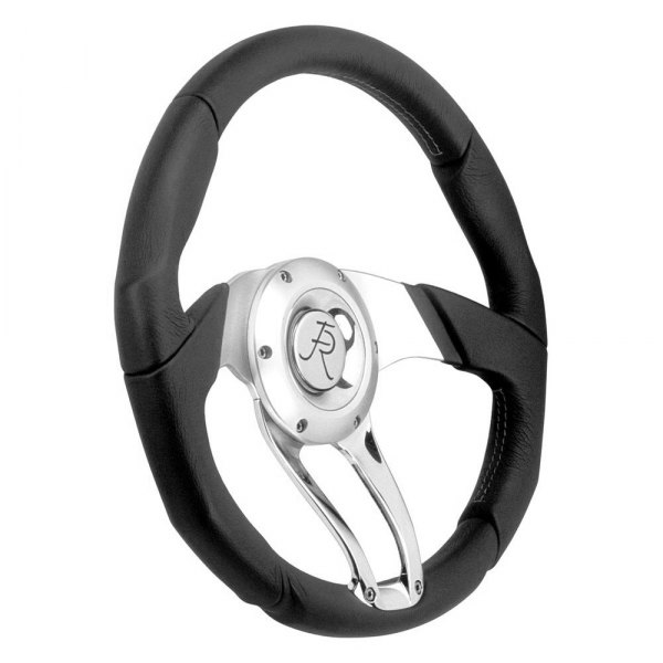 Flaming River® - Steering Wheel with Dark Gray Grip
