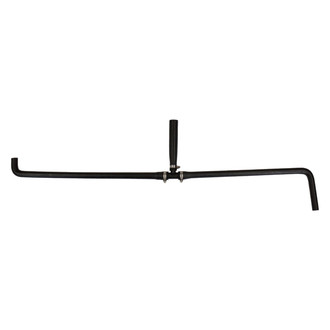 Fleece Performance Engineering® FPE-34258-A - 5/8" Preformed Silicone Coolant Hose with 3/8" T-Fitting