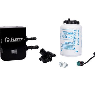 Fleece Performance Engineering® - Under Bed Fuel Filter Assembly