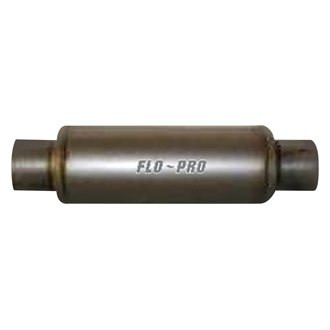 Flo-Pro® - Aluminized Steel Round Gray Exhaust Muffler