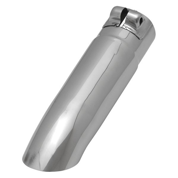 Flowmaster® - Driver or Passenger Side Stainless Steel Turndown Single-Wall Polished Exhaust Tip