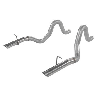 Flowmaster® - Aluminized Steel Gray Prebend Tailpipes with Stainless Tips