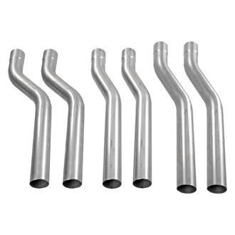 Flowmaster® - Aluminized Steel Gray S-Bend Pipe Combo Pack (3" Inlet, 3" Diameter)