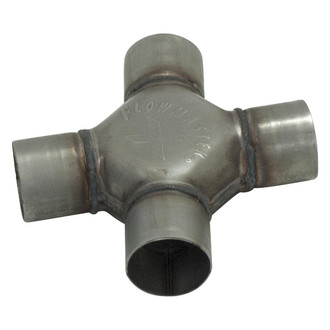 Flowmaster® - Stainless Steel Dual Muffler X-Pipe (2.5" Inlet, 2.5" Outlet, 5.34" Overall Length)