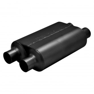 Flowmaster® - Super 40 Series Delta Flow™ Oval Black Exhaust Muffler