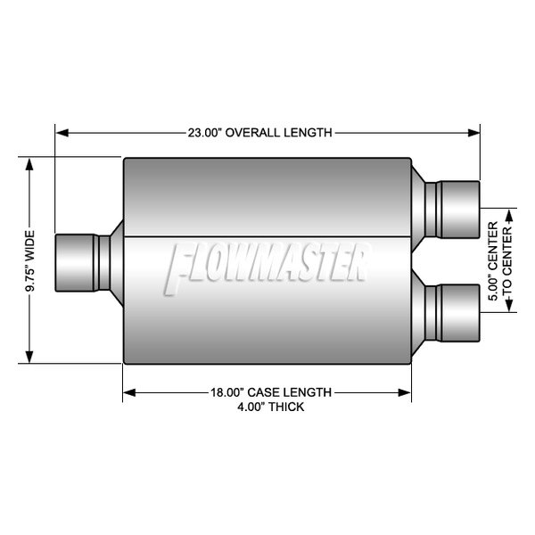 8*o様 Flowmaster 50 HD Amazon.com: Flowmaster 953558 Flowmaster 50-Series HD