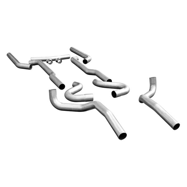 Flowmaster® - Pipes Only Aluminized Steel Header-Back Exhaust System