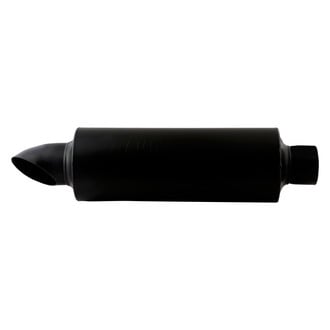 Flowmaster® - Pro Series™ Stainless Steel Round Race Black Exhaust Muffler with Turn Down