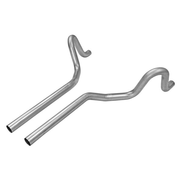 Flowmaster® - Aluminized Steel Gray Prebend Tailpipes without Tips