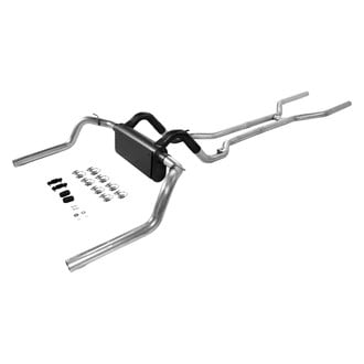 Flowmaster® - American Thunder™ Aluminized Steel Header-Back Exhaust System with Split Rear Exit