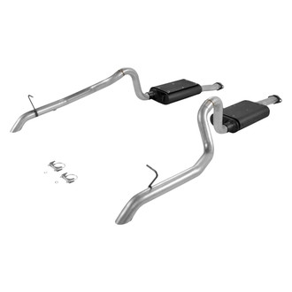 Flowmaster® - Force II™ Aluminized Steel Cat-Back Exhaust System with Split Rear Exit