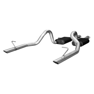Flowmaster® - American Thunder™ Aluminized Steel Cat-Back Exhaust System with Split Rear Exit