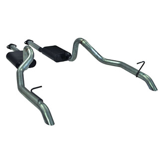 Flowmaster® - American Thunder™ Aluminized Steel Cat-Back Exhaust System with Split Rear Exit