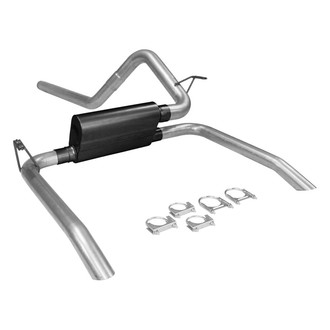 Flowmaster® - American Thunder™ Aluminized Steel Cat-Back Exhaust System with Split Rear Exit