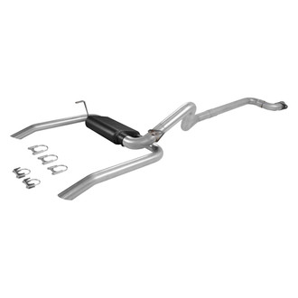 Flowmaster® - American Thunder™ Aluminized Steel Cat-Back Exhaust System with Split Rear Exit